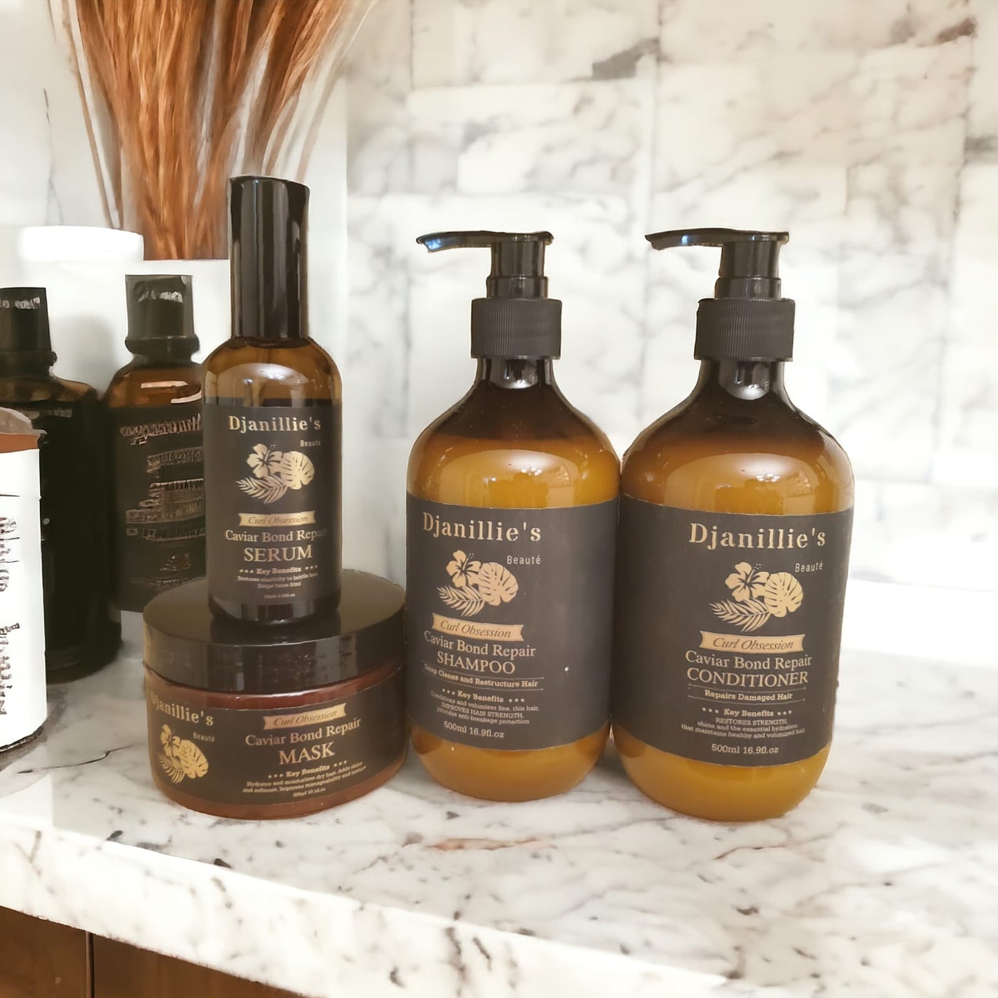 Curl Obsession: Caviar Bond Repair System - Djanillie's Beauté