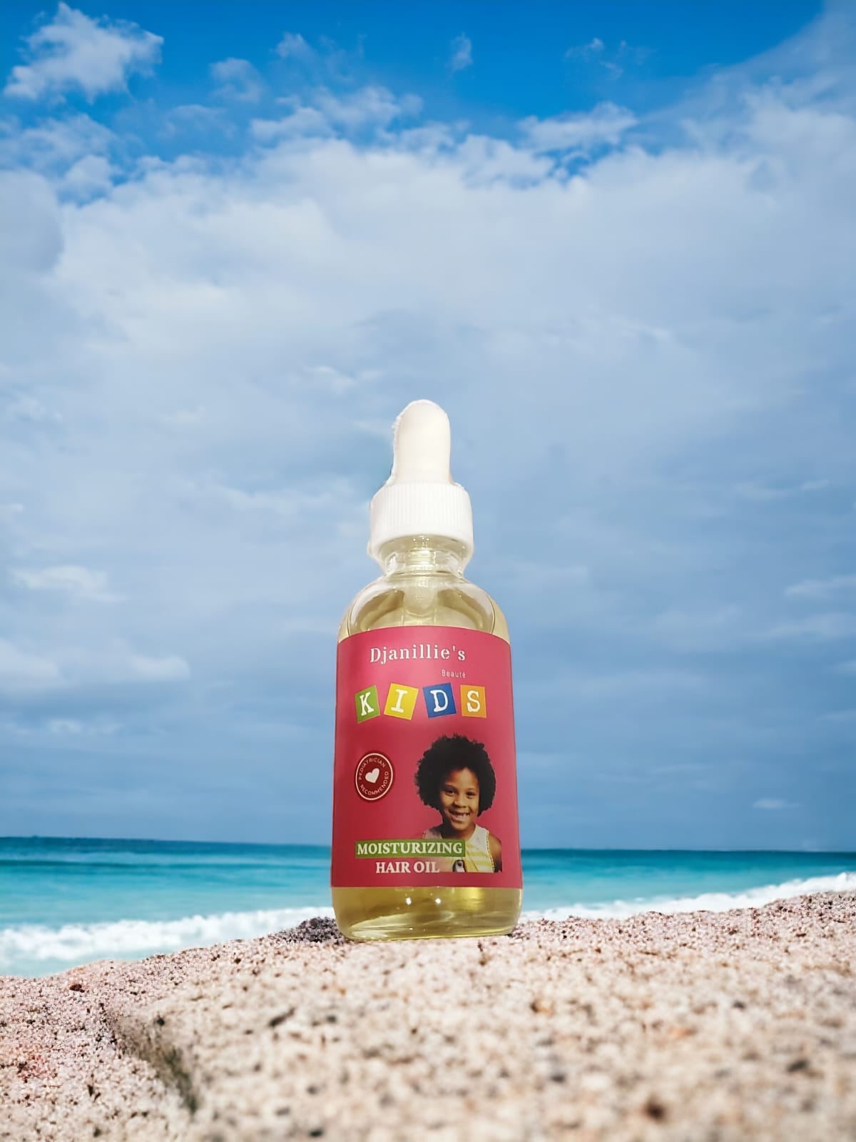 Curly Kids_ Moisturizing Hair Oil - Djanillie's Beauté